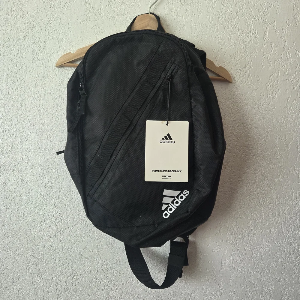 Adidas Black Minimalist Backpack - Picture 1 of 6